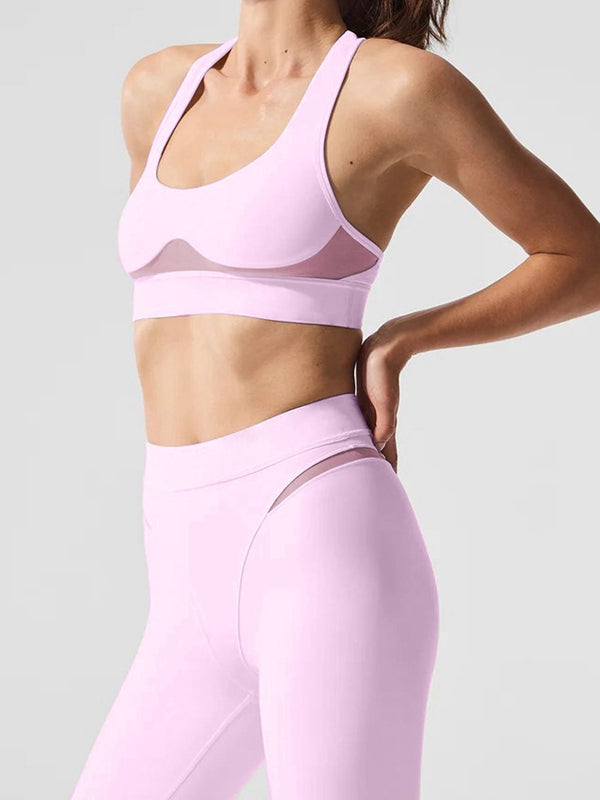 ZASUWA Female Sexy Sheer Mesh Push Up Hip-lift Leggings