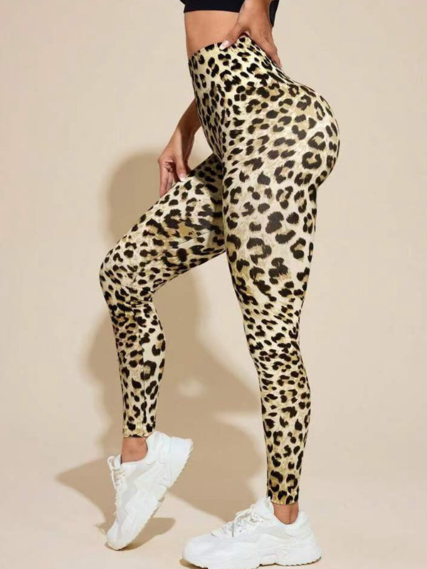 ZASUWA Female Leopard Print Leggings