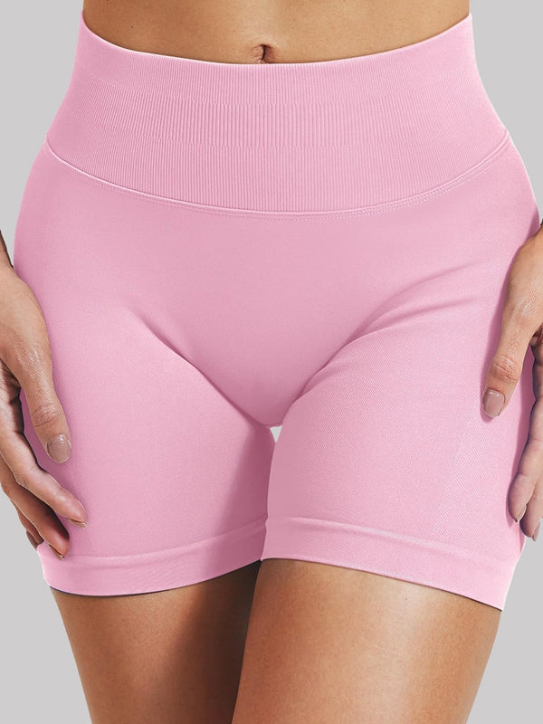 ZASUWA Female Scrunch Bum Spandex Gym Booty Shorts