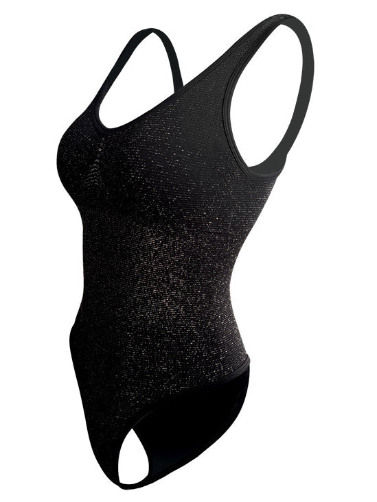 ZASUWA Female Shimmer Seamless Scrunch Bum Leggings