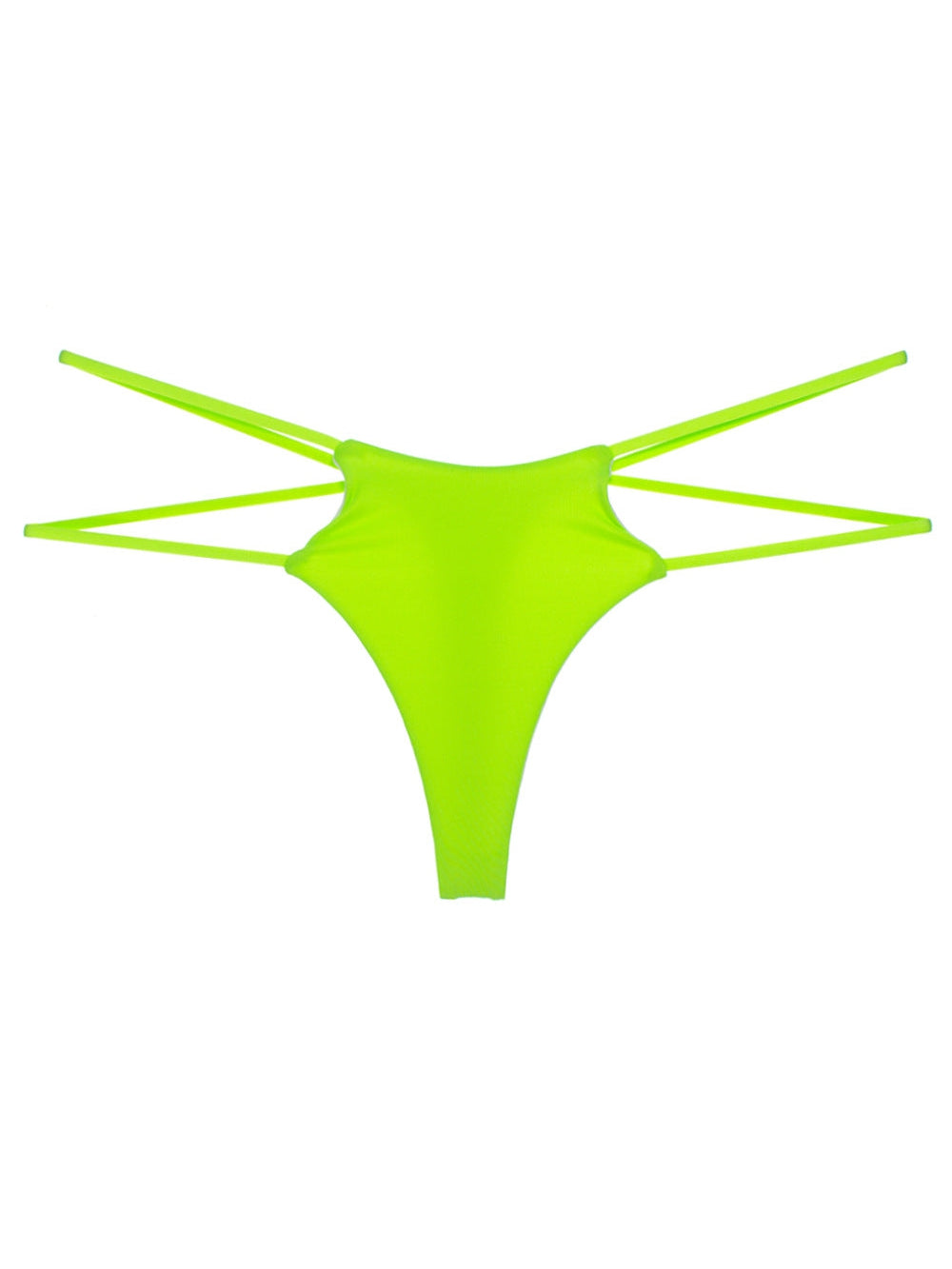ZASUWA Female Unique Double Girdle Leopard Sports Panties