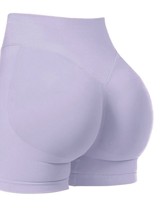 ZASUWA Female Scrunch Bum Spandex Gym Booty Shorts