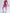 ZASUWA Female Ombre Cross Back Elastic Tight Jumpsuit