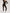 ZASUWA Female Fleece Zipper Stripes Long Sleeves Jumpsuit