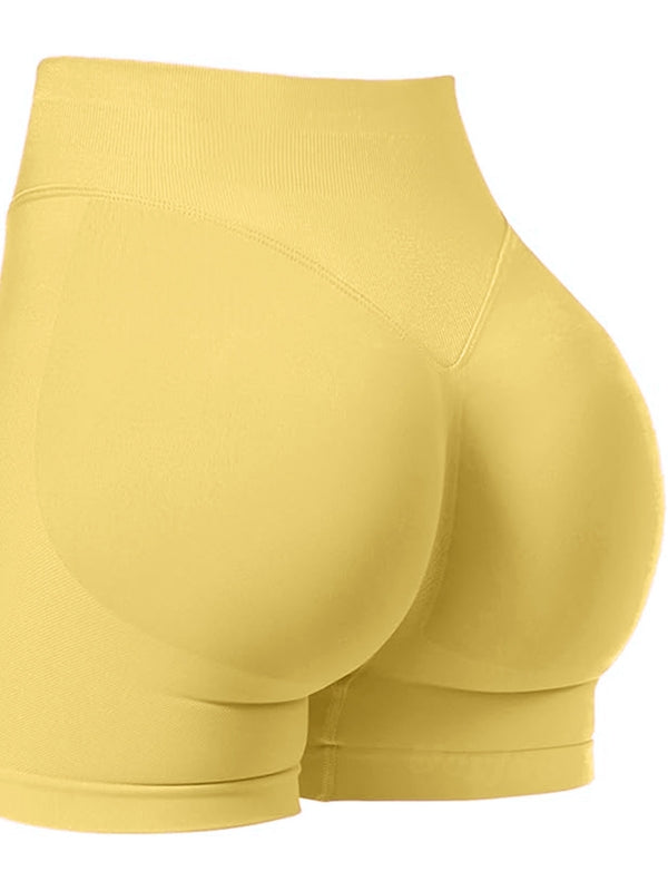 ZASUWA Female Scrunch Bum Spandex Gym Booty Shorts