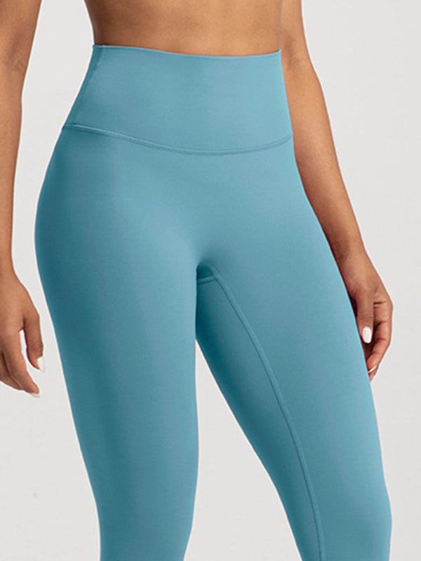 ZASUWA Female Fleece High-rise Elastic Tight Leggings
