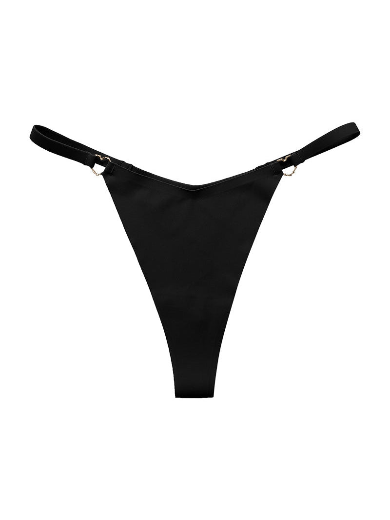 ZASUWA Female Heart Shape Seamless T-back Multicolor Panties