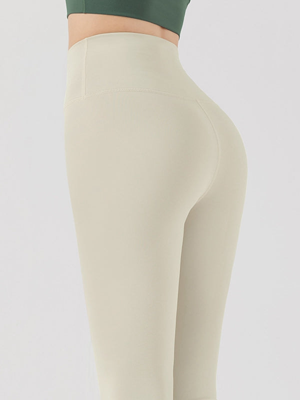ZASUWA Female Fleece High-rise Elastic Tight Leggings