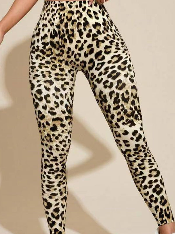 ZASUWA Female Leopard Print Leggings