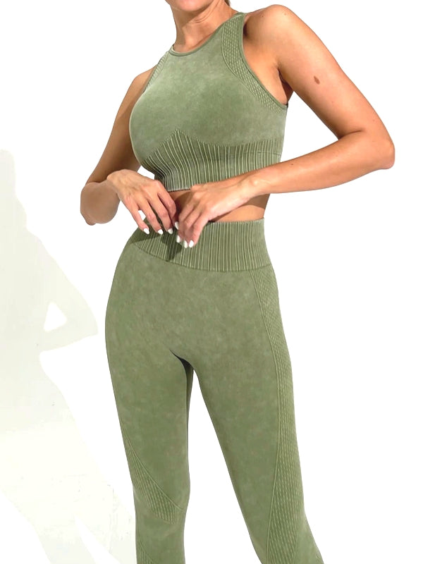 ZASUWA Female Denim Seamless Tracksuit
