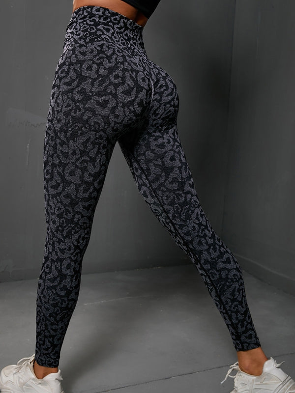 ZASUWA Female Leopard Print Fitness Yoga Legging