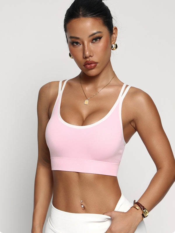 ZASUWA Female Sexy Cross Back Sports Bras