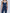 ZASUWA Female Contrast Color U Collar Cross Back Jumpsuits
