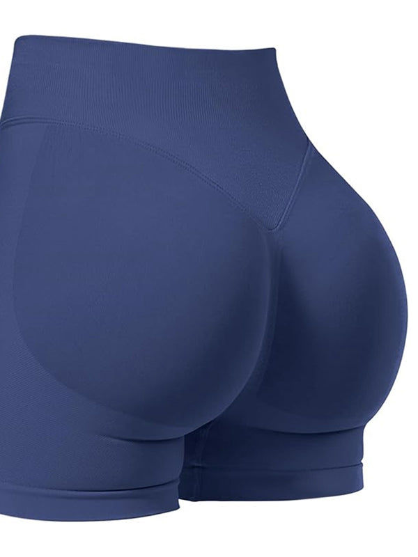 ZASUWA Female Scrunch Bum Spandex Gym Booty Shorts