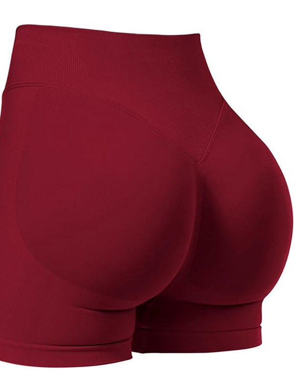 ZASUWA Female Scrunch Bum Spandex Gym Booty Shorts