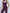 ZASUWA Female Contrast Color U Collar Cross Back Jumpsuits