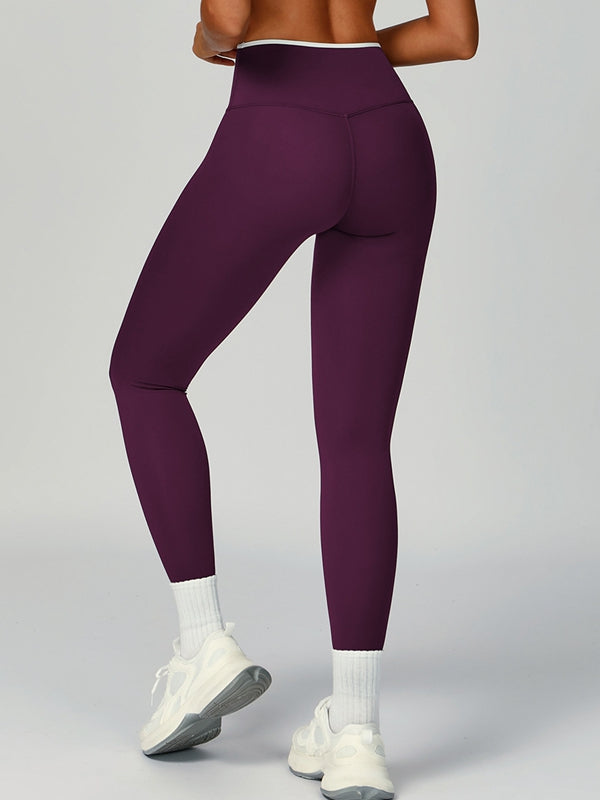 ZASUWA Female Contrast Color Stripe Hollow Out Tank