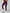 ZASUWA Female Contrast Color Stripe High-rise Flare Leggings