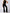 ZASUWA Female Backless Elastic Tight Scrunch Bum Flare Jumpsuit