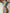 ZASUWA Female Sexy Rainbow Color Hot Tie-dye Cross Back One Piece
