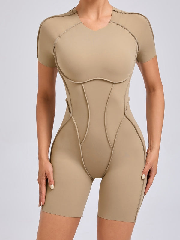 ZASUWA Female Heart Backless Romper