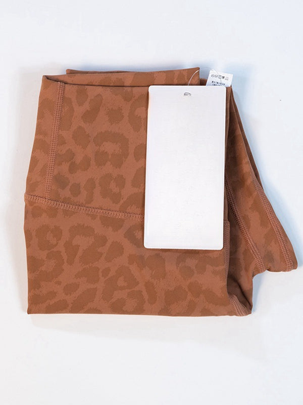 ZASUWA Female Sexy Leopard Print Hip-lift Leggings