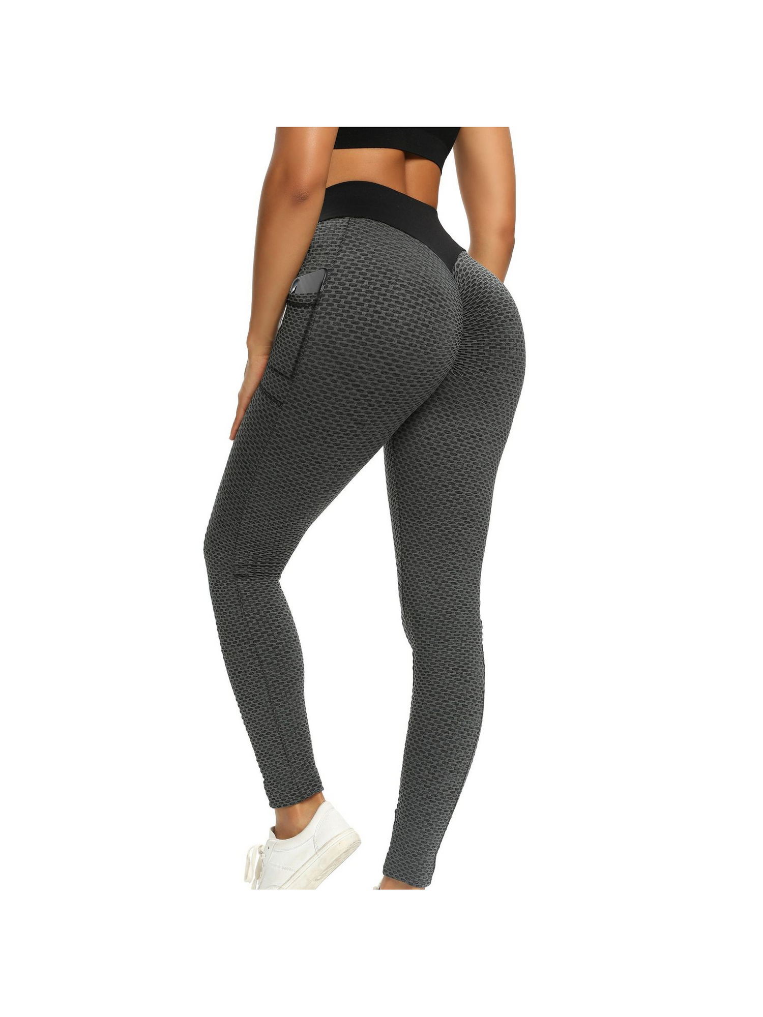 ZASUWA Female Tiktok High Waist Pockets Leggings