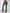 ZASUWA Female Deep V Back Scrunch Bum Flare Leggings