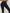 ZASUWA Female Black Leggings Add Velvet Padded High Waist Corset Leggings