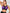 ZASUWA Female Fly Eye Contrast Color Sports Bras