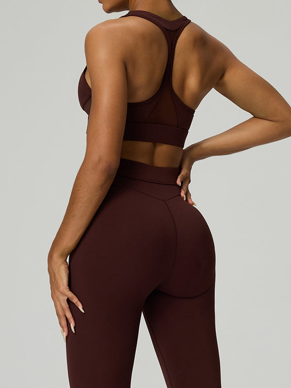 ZASUWA Female Sexy Sheer Mesh Push Up Hip-lift Leggings