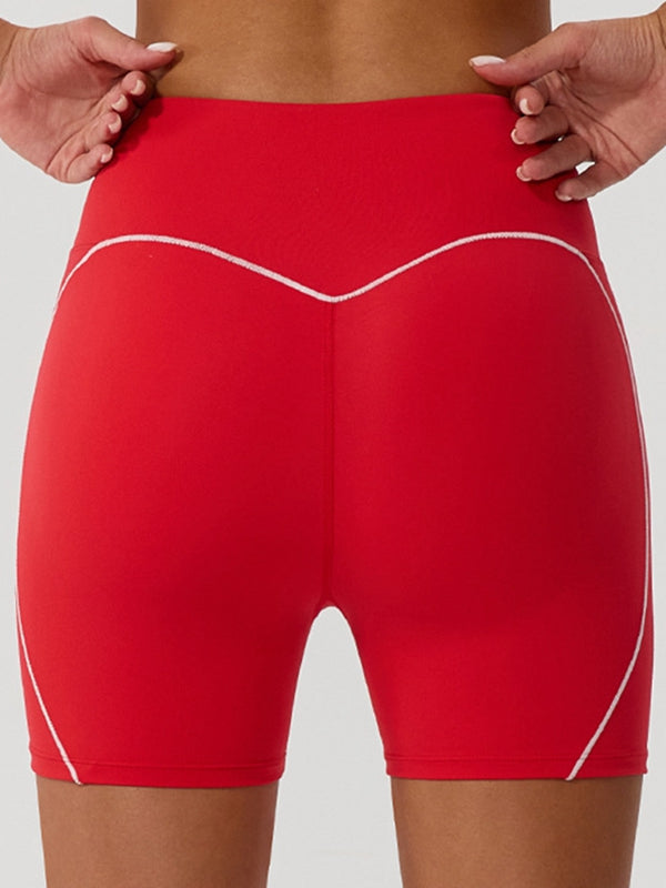 ZASUWA Female Big Heart Shape Booty Leggings