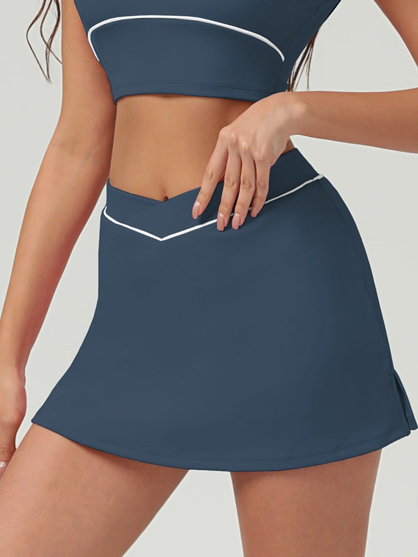 ZASUWA Female Flare V-shape Waist High-waisted Leggings