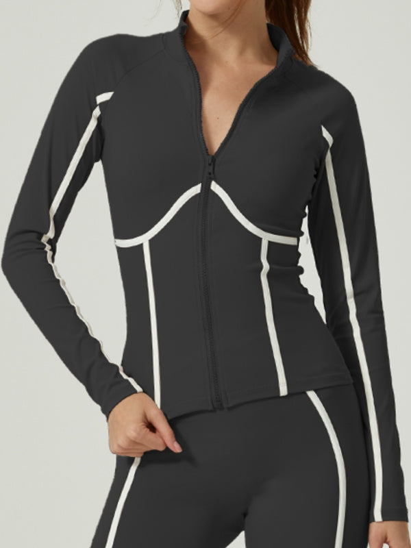 ZASUWA Female Contrast Color Leggings