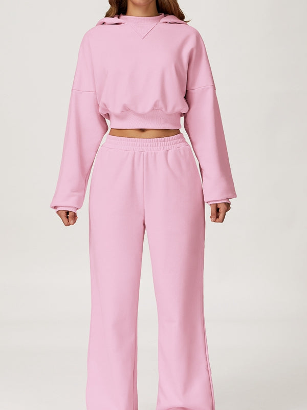 ZASUWA Female Pocket Casual  With Hat Tracksuit