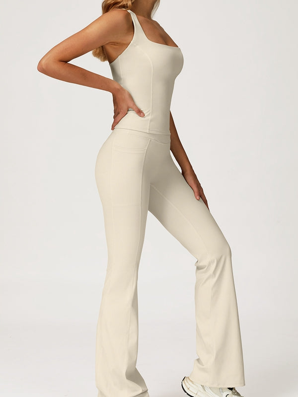 ZASUWA Female V shape-waist Flare Tracksuit