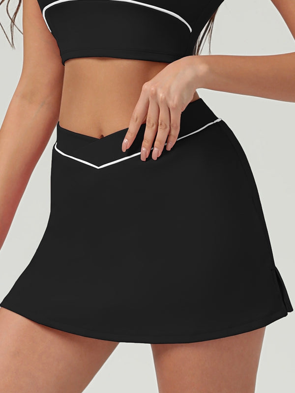 ZASUWA Female Flare V-shape Waist High-waisted Leggings