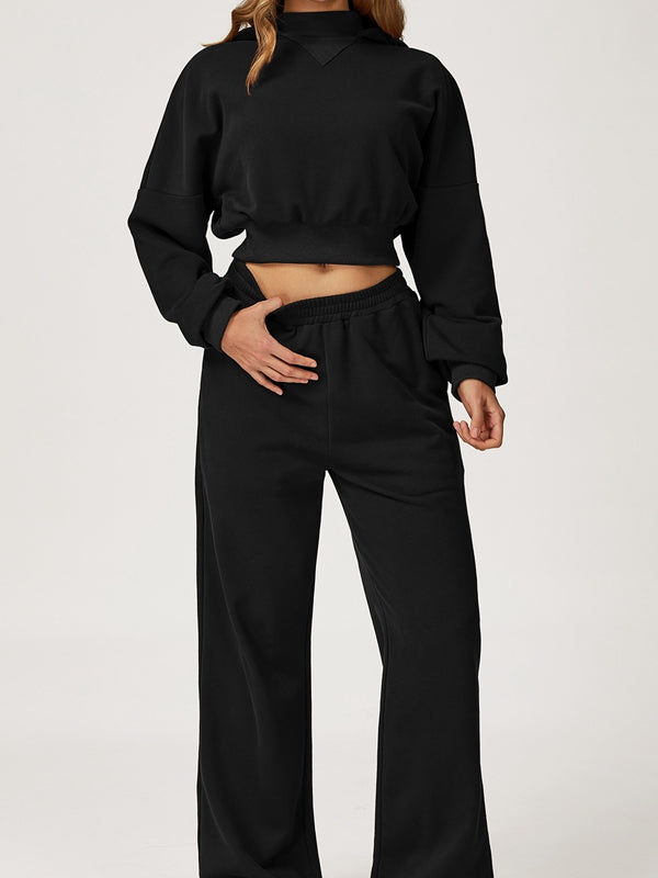 ZASUWA Female Pocket Casual  With Hat Tracksuit