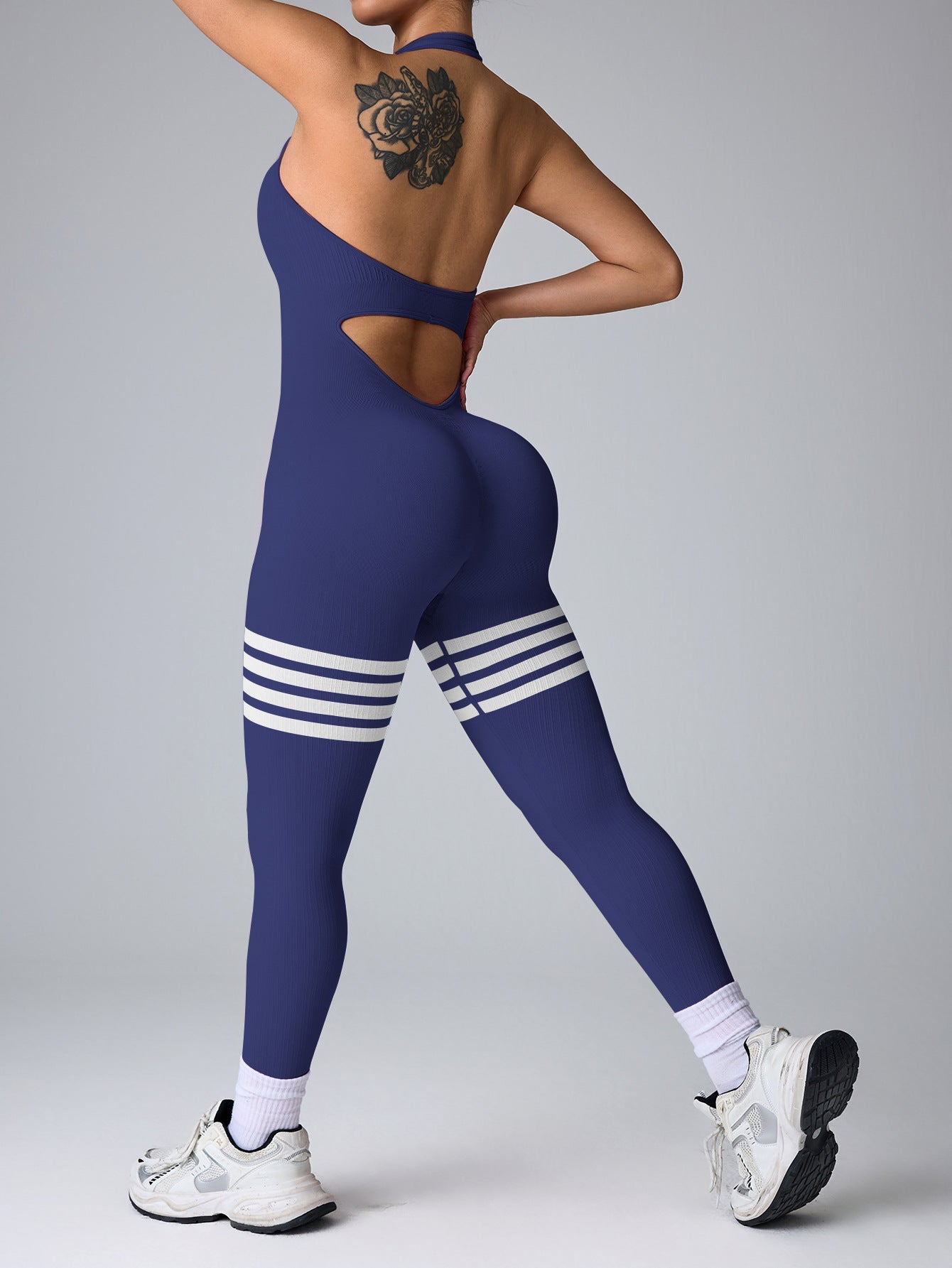ZASUWA Female Sexy Backless Jumpsuit