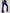 ZASUWA Female Faux Denim Quick Flare Leggings