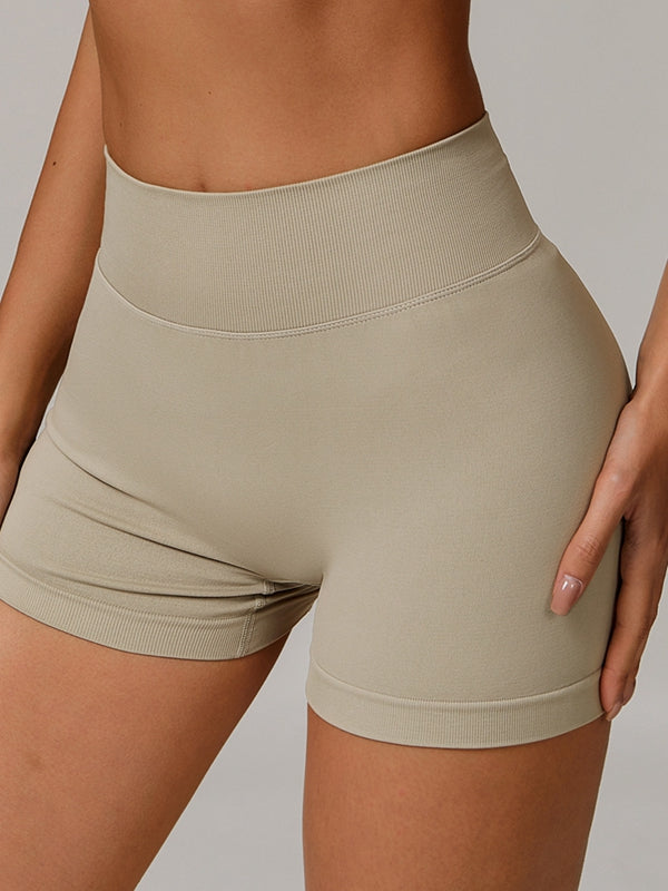 ZASUWA Female Sexy Deep V Back Scrunch Bum Shorts