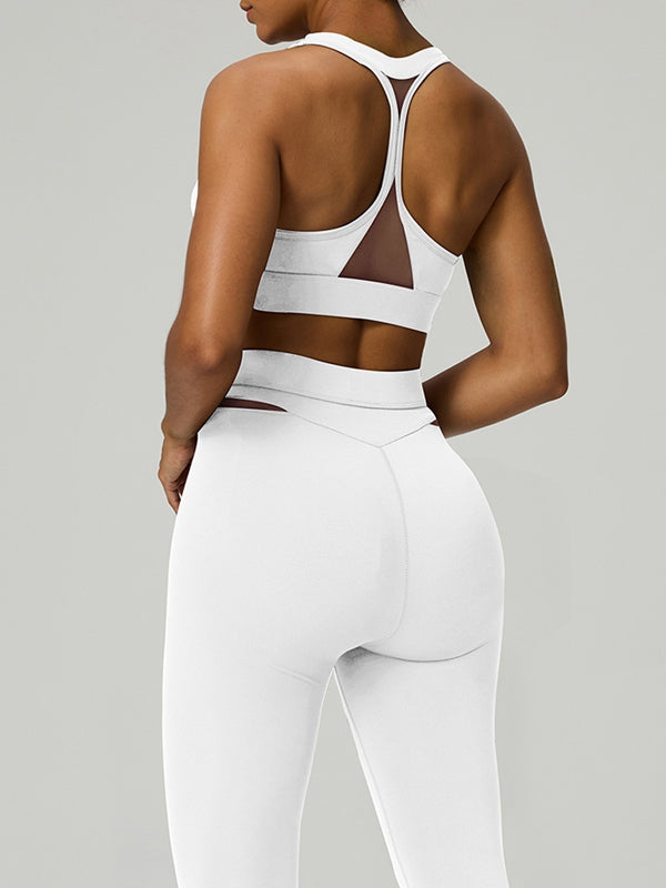 ZASUWA Female Sexy Sheer Mesh Push Up Hip-lift Leggings