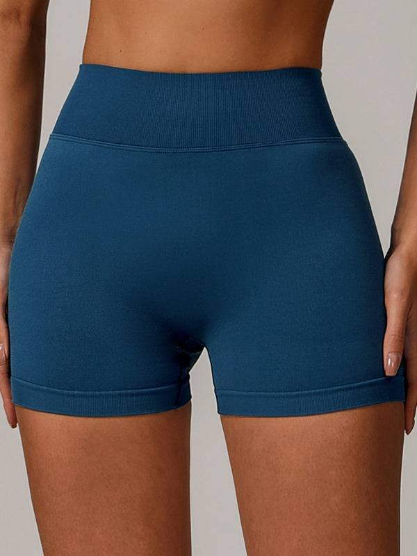 ZASUWA Female Sexy Deep V Back Scrunch Bum Shorts