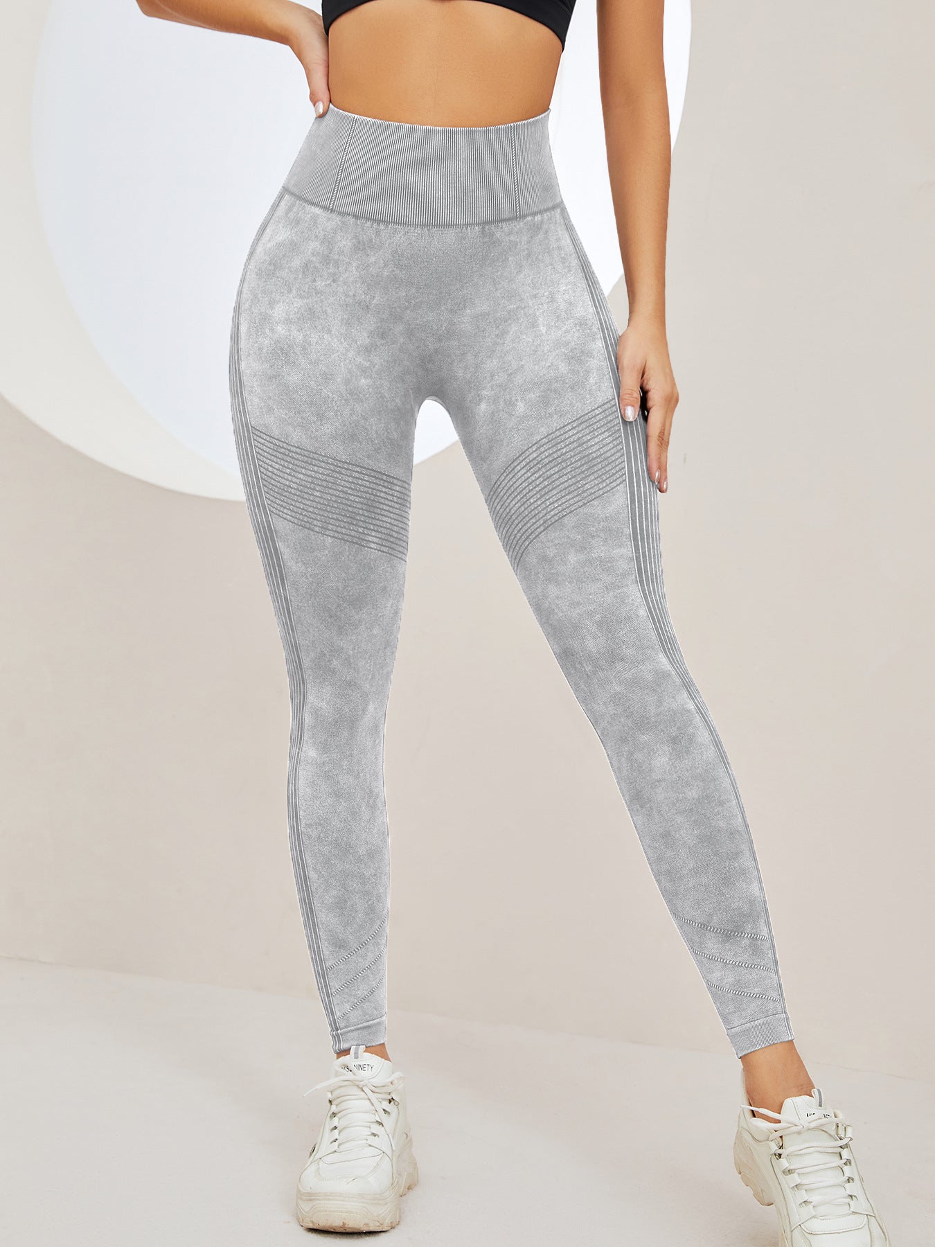 ZASUWA Female Scrunch Bum Seamless Booty Leggings