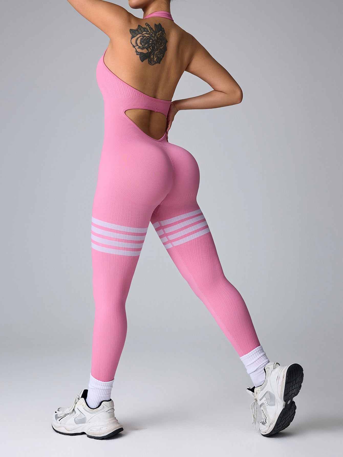 ZASUWA Female Sexy Backless Jumpsuit