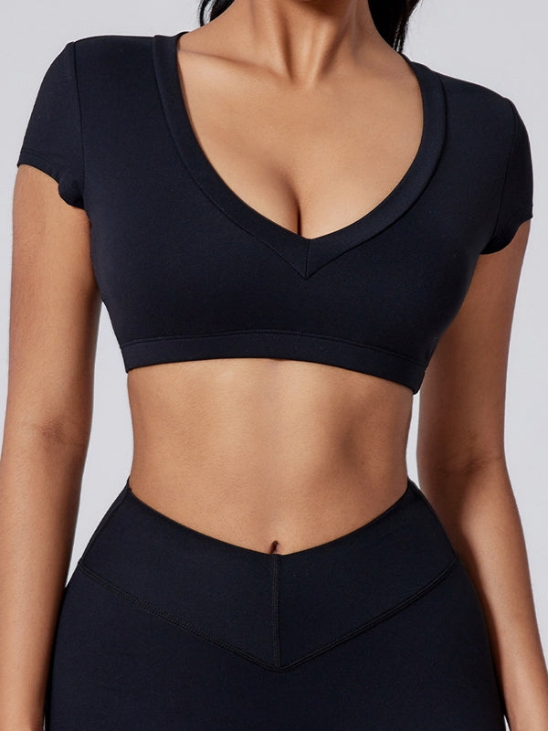 ZASUWA Female V-shape Waist Hip-lift Shorts