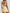 ZASUWA Female Contrast Color Twist 2 in 1  V Shape Waist Skirts Suit
