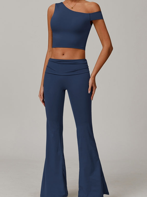 ZASUWA Female Unique Cutout Flare Tracksuit