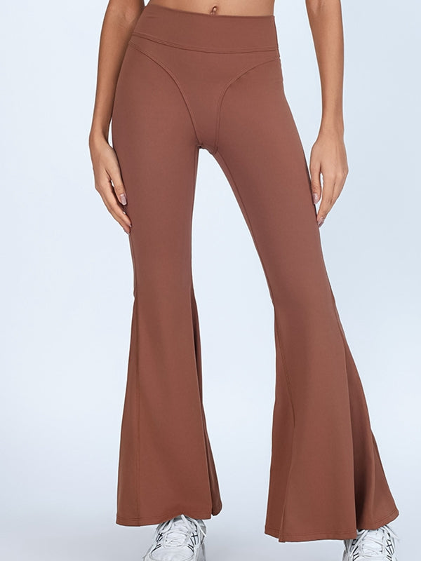 ZASUWA Female Sexy Push-up Flare Leggings