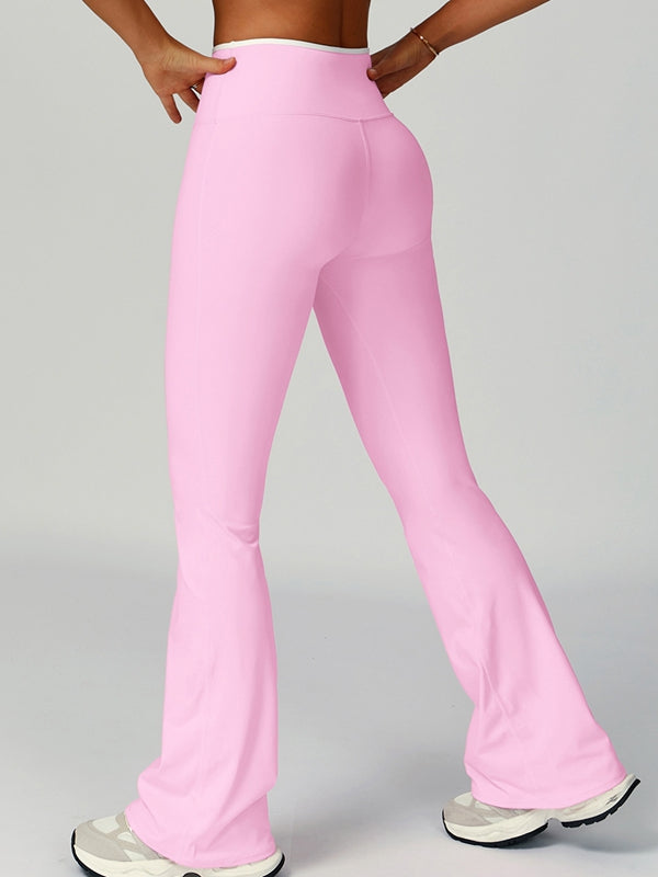 ZASUWA Female Contrast Color Stripe High-rise Shorts